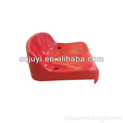 China outdoor injection mold bucket chair with low backrest IPM-3100